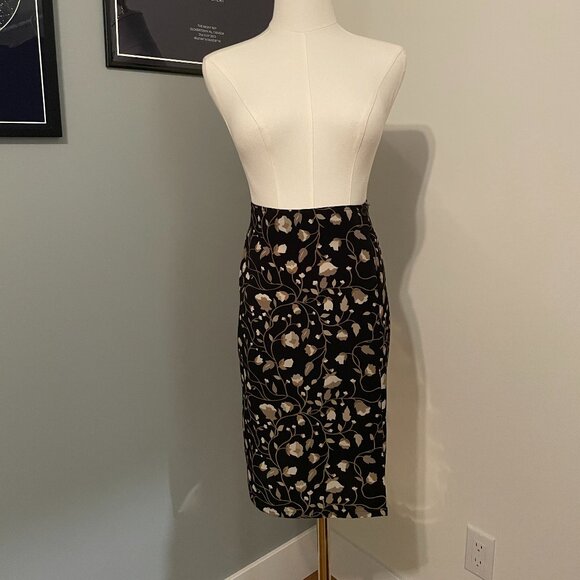 Vintage 80s/90s Classique Collections Floral Skirt - Picture 2 of 6